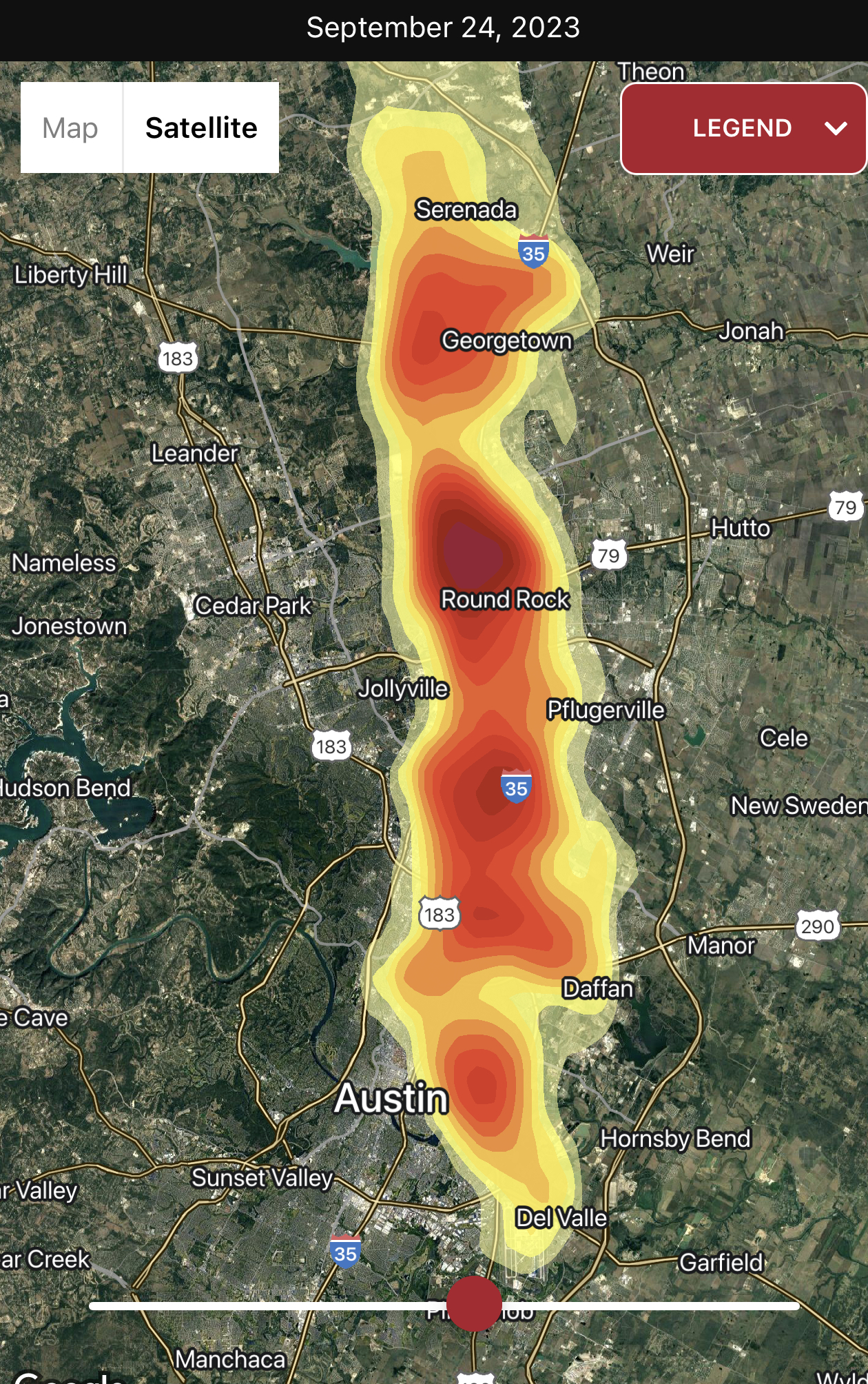 F-Wave Revia Survives Baseball-Sized Hail!