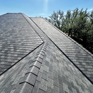 Balcones Roofing & RemodelingF-Wave Revia American Blends in Charcoal Blend - Temple, Texas