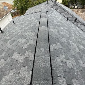 Balcones Roofing & RemodelingF-Wave Revia American Blends in Charcoal - Round Rock, Texas