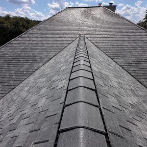 Balcones Roofing & RemodelingF-Wave Revia Classic Slate in Gray - Westlake Hills, Texas