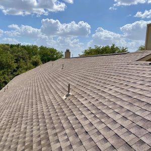 Balcones Roofing & RemodelingGAF Timberline HDZ in Weathered Wood - Georgetown, Texas