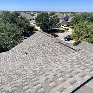 Balcones Roofing & RemodelingGAF Timberline ArmorShield II in Weathered Wood - Rough Hollow, Texas