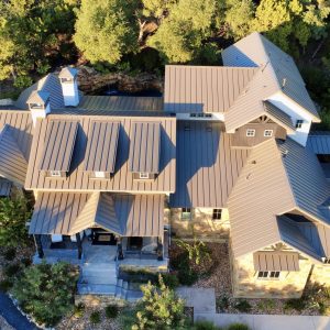 Balcones Roofing & Remodeling24-Gauge 1.5” Standing Seam Metal - Spicewood, Texas